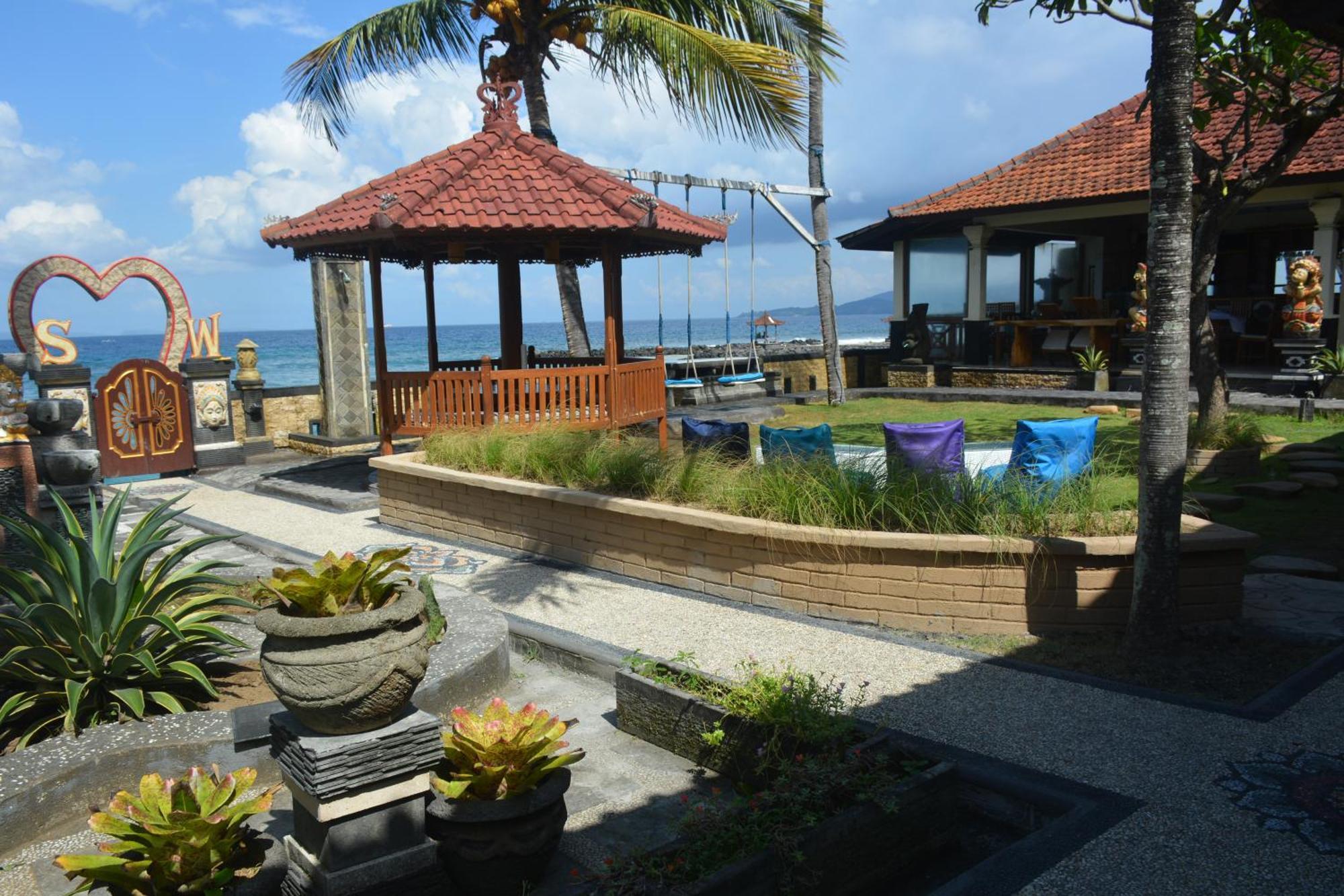 Segara Wangi Beach Cottages Candidasa Dış mekan fotoğraf